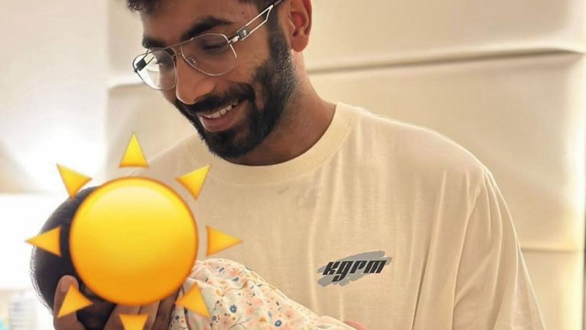 Jasprit Bumrah Posts A Heartwarming Picture With His 'Cute' Little Boy